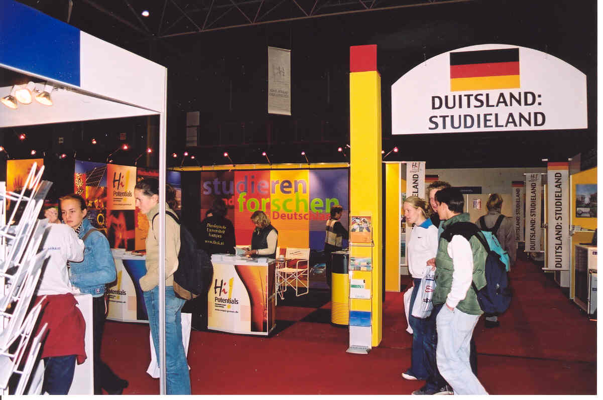 studiebeurs 2002 Utrecht, Duitse paviljoen